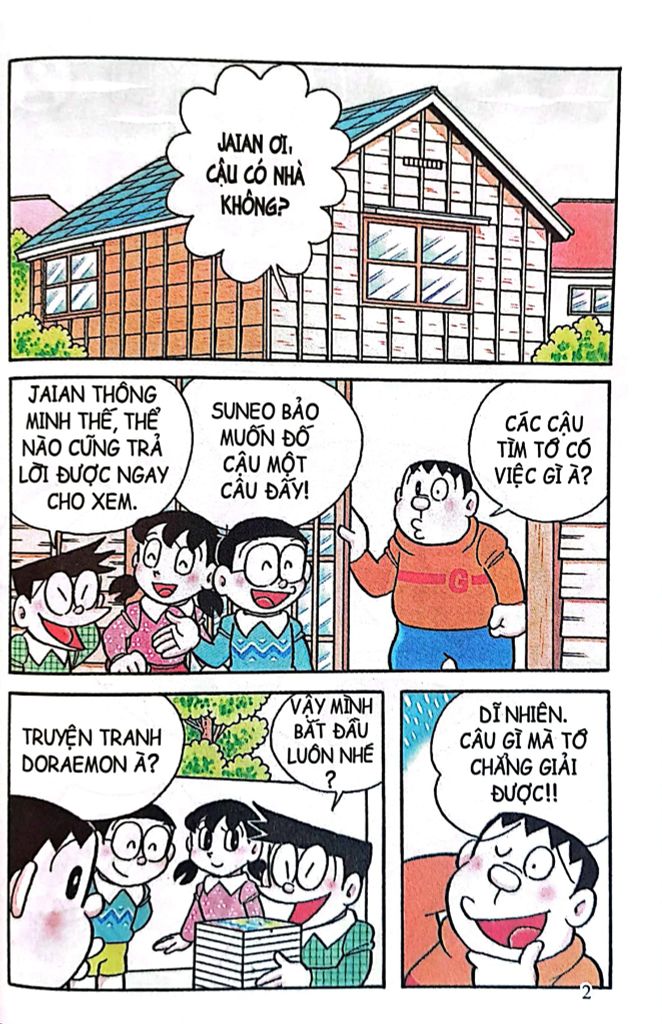 DORAEMON ĐỐ VUI T2-DORAEMON VÀ NHỮNG NGƯỜI BẠN