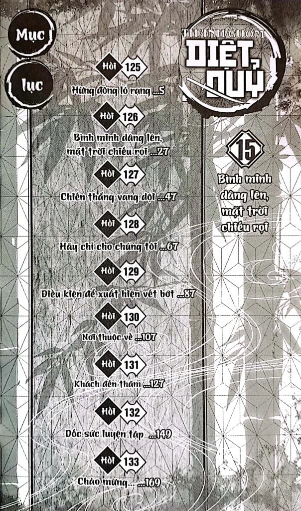 THANH GƯƠM DIỆT QUỶ T15