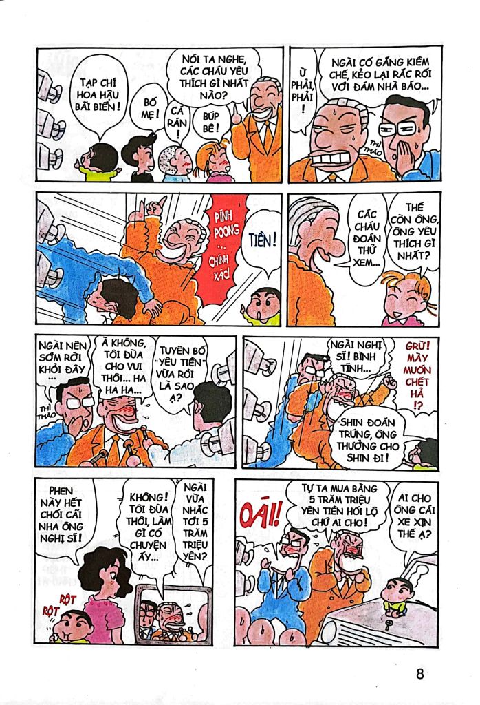 SHIN CẬU BÉ BÚT CHÌ VOL.4