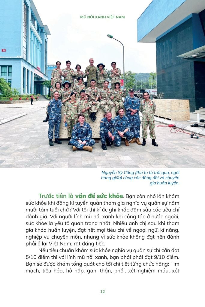 MŨ NỒI XANH VIỆT NAM-NGƯỜI ĐI GIEO HẠT HÒA BÌNH