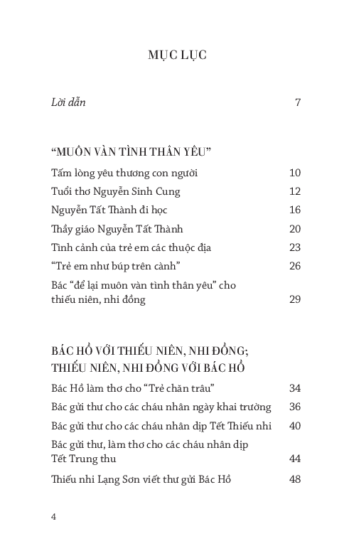 Bác Hồ Với Thiếu Niên Nhi Đồng
