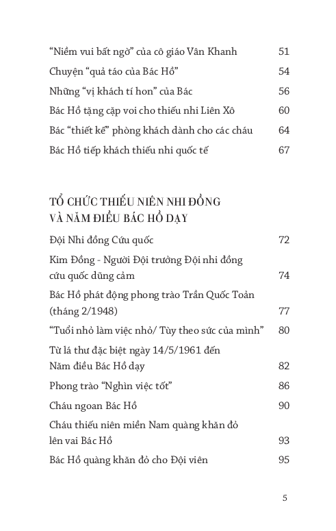 Bác Hồ Với Thiếu Niên Nhi Đồng