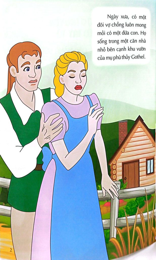 Vui Đọc Truyện Khéo Tay Tô - Truyện Về Các Nàng Công Chúa - Công Chúa Tóc Dài