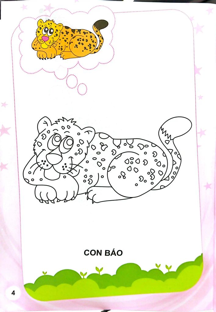 Bé Tập Tô Màu - Động Vật