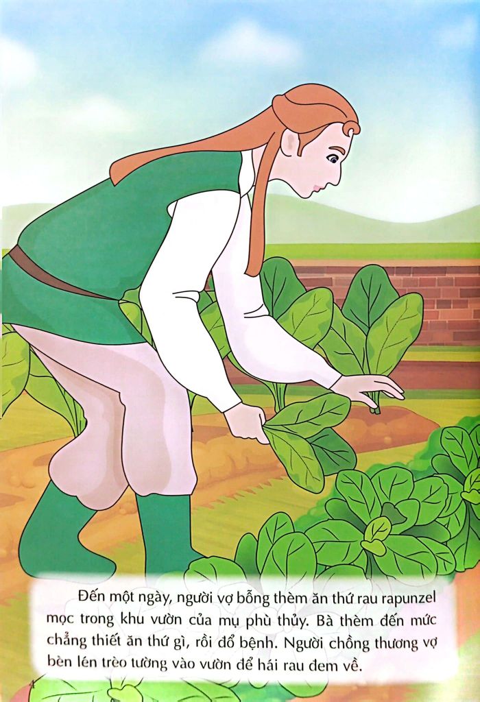 Vui Đọc Truyện Khéo Tay Tô - Truyện Về Các Nàng Công Chúa - Công Chúa Tóc Dài