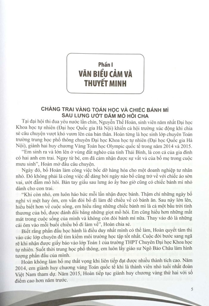 207 ĐỀ VÀ BÀI VĂN HAY 9 (BS THEO CHƯƠNG TRÌNH GIÁO DỤC PHỔ THÔNG MỚI)