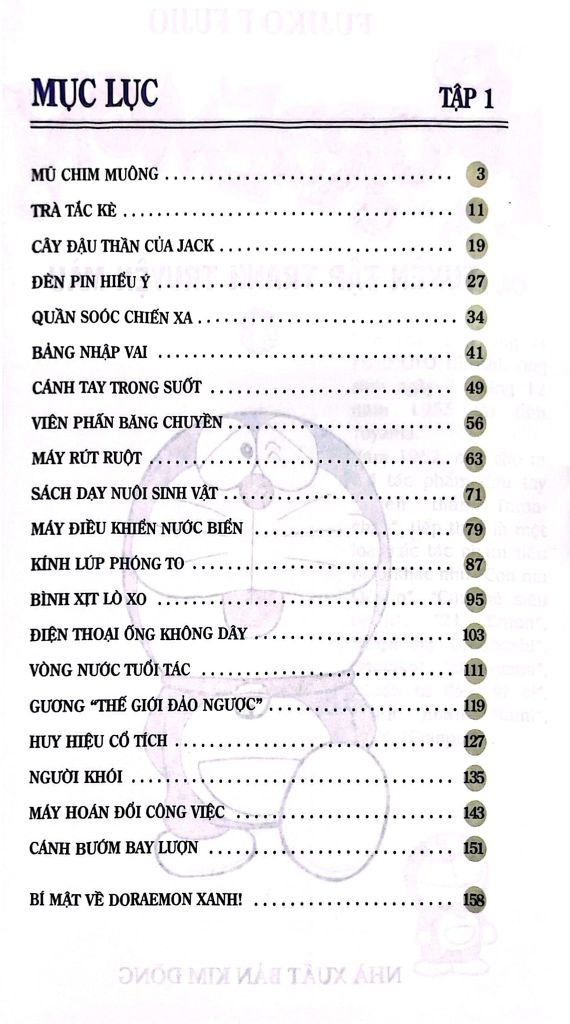 DORAEMON TRUYỆN TRANH MÀU T1