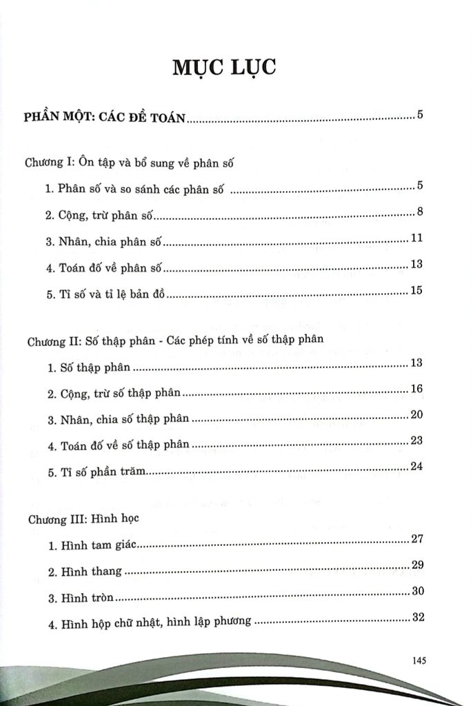 TUYỂN CHỌN 400 BÀI TẬP TOÁN 5 (THEO CHƯƠNG TRÌNH GDPT MỚI)