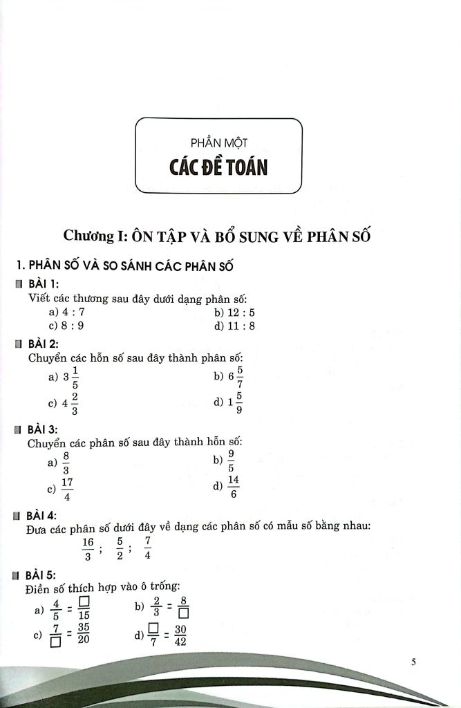 TUYỂN CHỌN 400 BÀI TẬP TOÁN 5 (THEO CHƯƠNG TRÌNH GDPT MỚI)