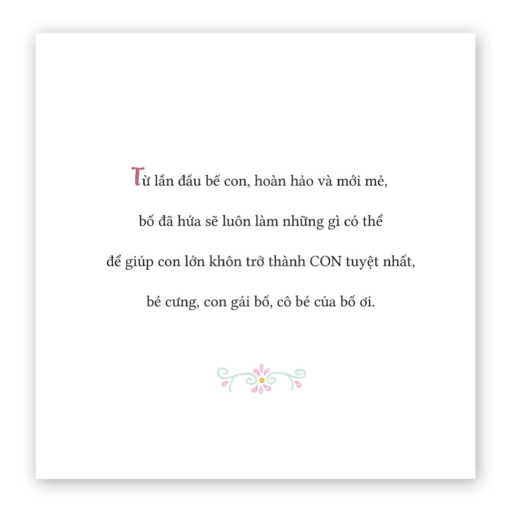 Vì Sao Con Gái Cần Bố