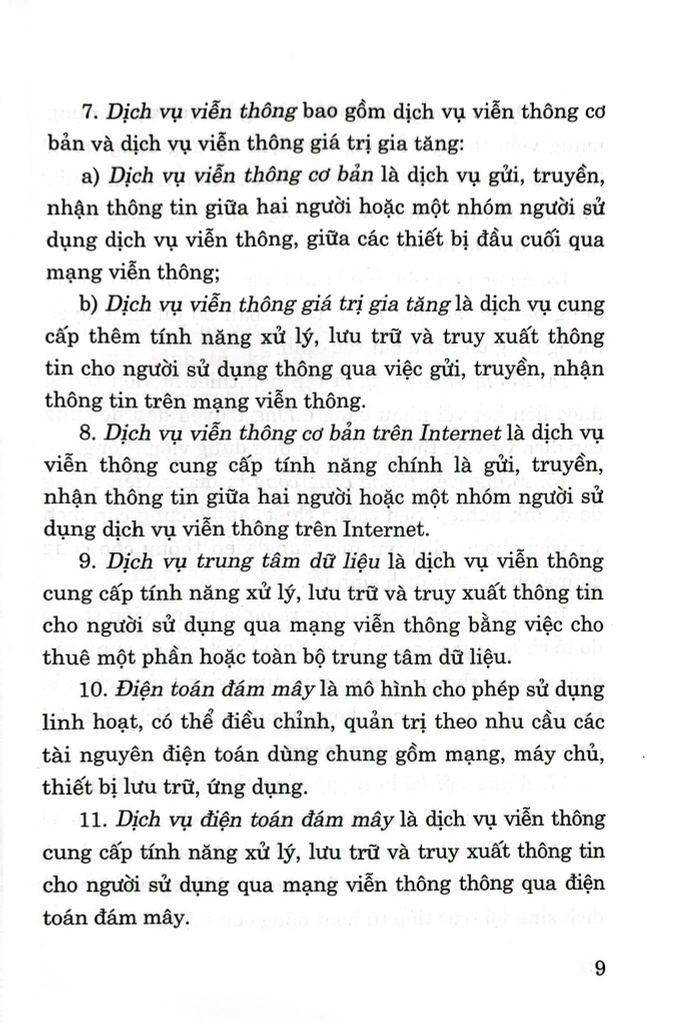 LUẬT VIỄN THÔNG