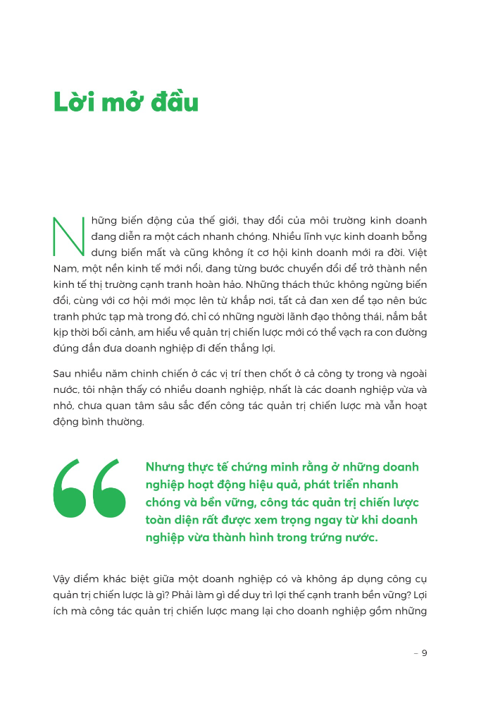 Quản Trị Chiến Lược Thực Chiến