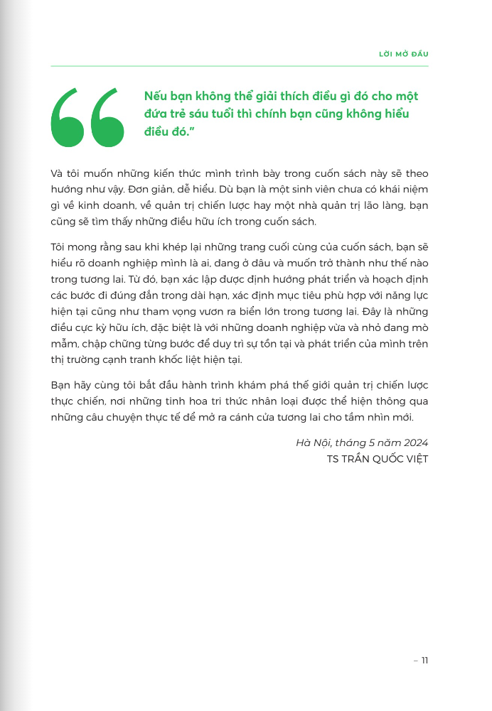 Quản Trị Chiến Lược Thực Chiến