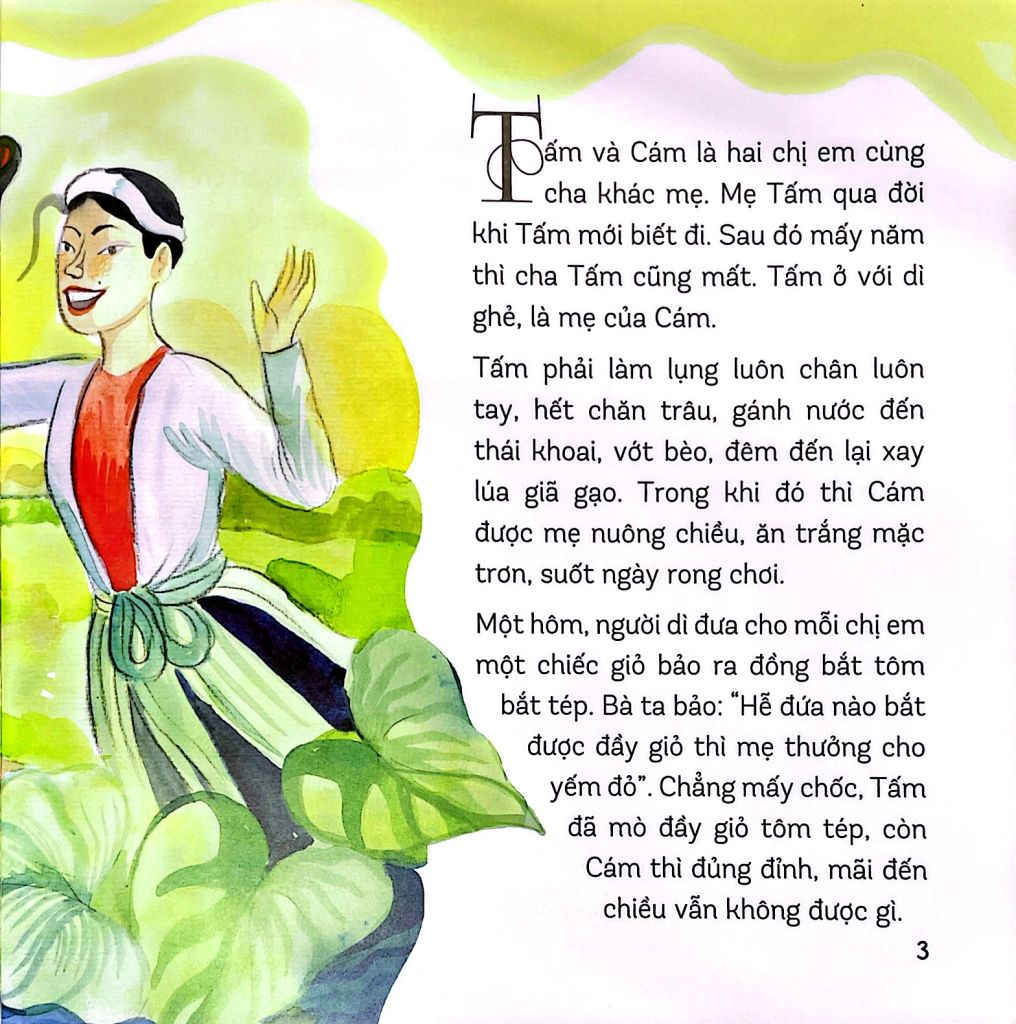 TRUYỆN TRANH CỔ TÍCH VIỆT NAM-TẤM CÁM