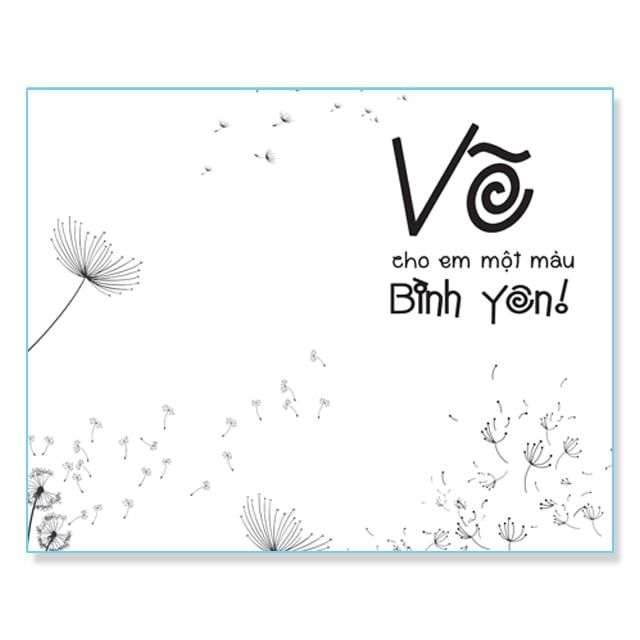 VẼ CHO EM MỘT MÀU BÌNH YÊN