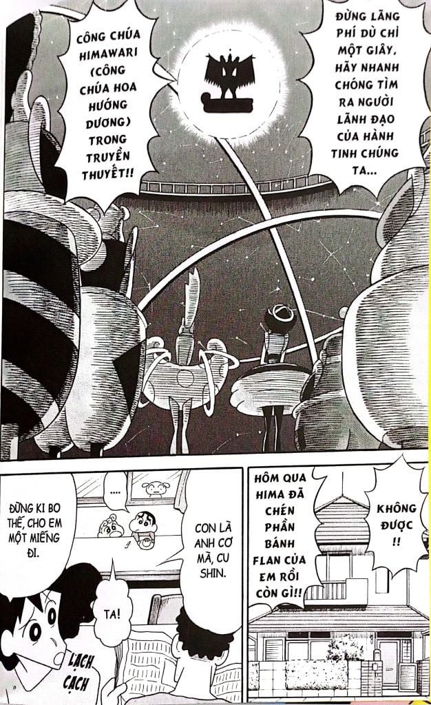 SHIN CẬU BÉ BÚT CHÌ TRUYỆN DÀI T8