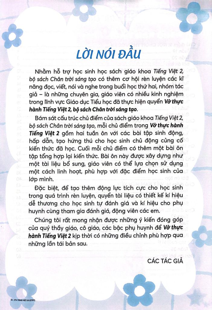 VỞ THỰC HÀNH TIẾNG VIỆT 2/2 (2024-CTST)