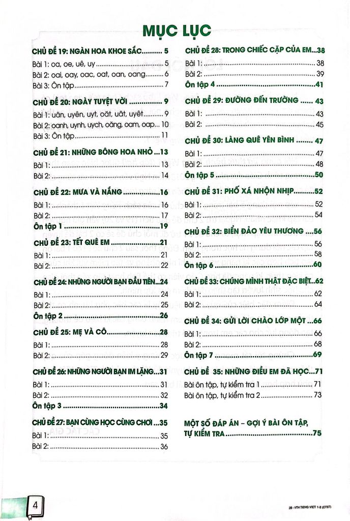 VỞ THỰC HÀNH TIẾNG VIỆT 1/2 (2024-CTST)