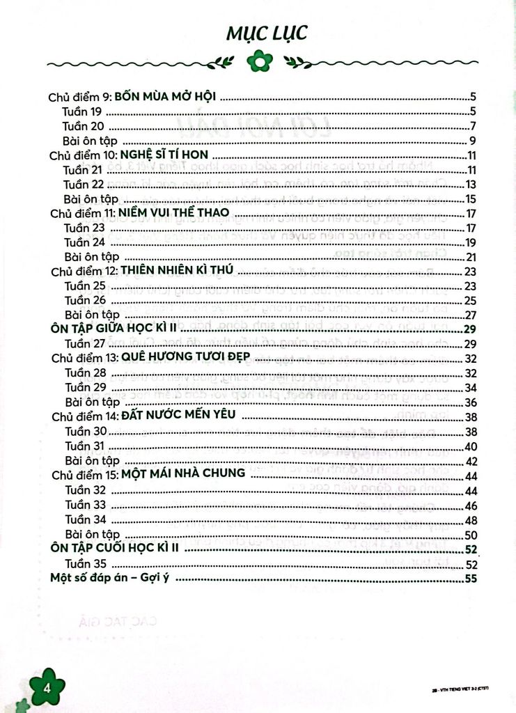 VỞ THỰC HÀNH TIẾNG VIỆT 3/2 (2024-CTST)