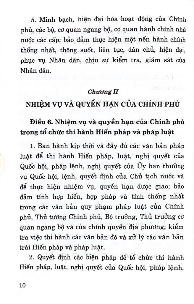 LUẬT TỔ CHỨC CHÍNH PHỦ NĂM 2015 (SĐ. BS NĂM 2019, 2023)