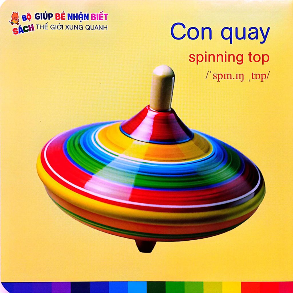 ĐỒ CHƠI - BÉ NHẬN BIẾT THẾ GIỚI XUNG QUANH