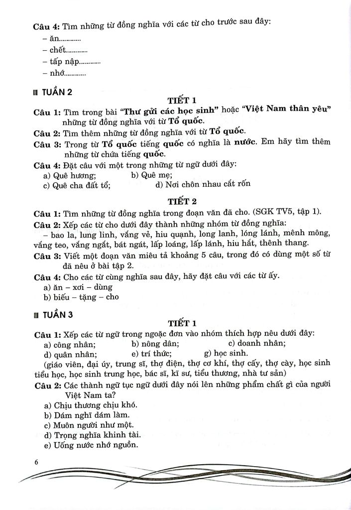TIẾNG VIỆT NÂNG CAO 5  (BS THEO CHƯƠNG TRÌNH GIÁO DỤC PHỔ THÔNG MỚI)