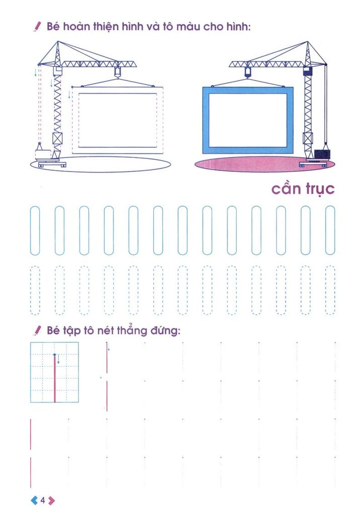 NHẬN BIẾT VÀ LÀM QUEN VỚI CÁC NÉT CƠ BẢN DÀNH CHO TRẺ 4-5 TUỔI