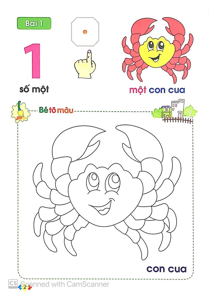 TẬP TÔ VÀ LÀM QUEN VỚI CHỮ SỐ DÀNH CHO TRẺ 5-6 TUỔI