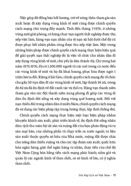 Hỏi-Đáp Lịch Sử Việt Nam - Tập 10: Việt Nam - Hành Trình Xây Dựng Và Phát Triển (Từ 1975 Đến Nay)