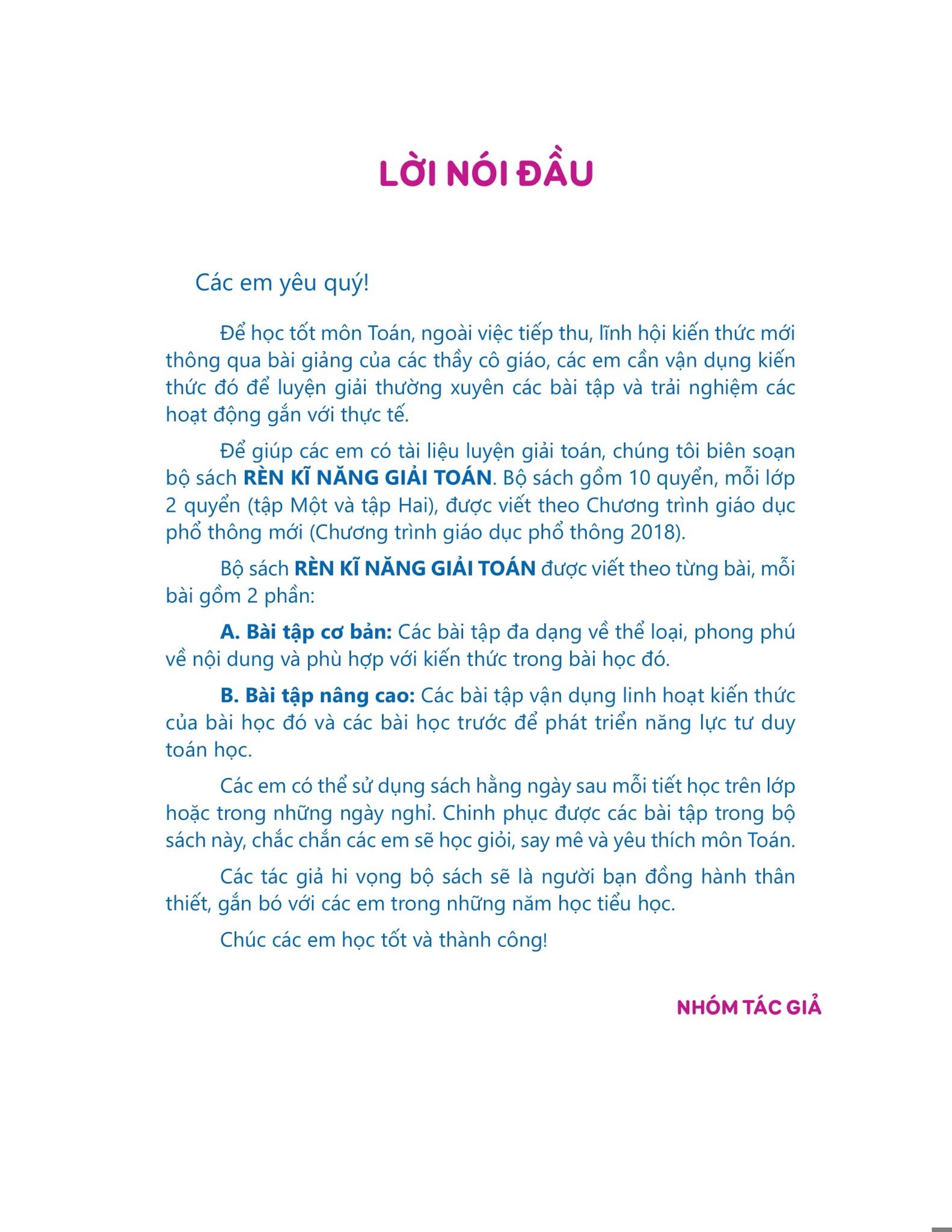 RÈN KĨ NĂNG GIẢI TOÁN LỚP 5-(TCTGDPTM)