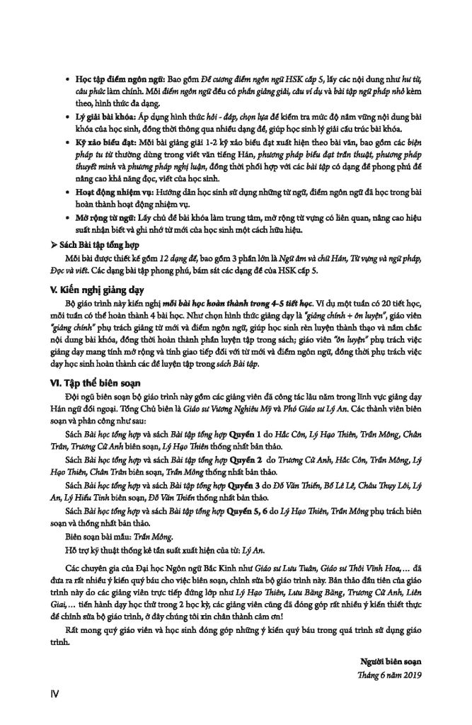 Giáo Trình Tiếng Trung Tăng Cường 2/6 - Giáo Trình Tổng Hợp (Khổ lớn)