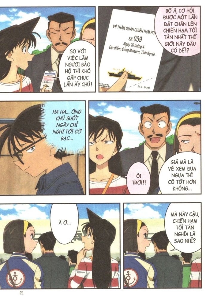 THÁM TỬ LỪNG DANH CONAN T1-CUỘC ĐIỀU TRA GIỮA BIỂN KHƠI (HOẠT HÌNH MÀU)