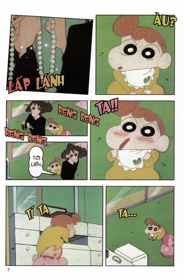 SHIN CẬU BÉ BÚT CHÌ T7-HOẠT HÌNH MÀU