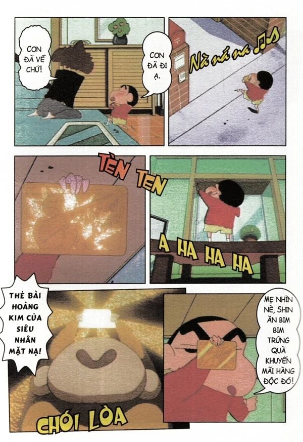 SHIN CẬU BÉ BÚT CHÌ T7-HOẠT HÌNH MÀU