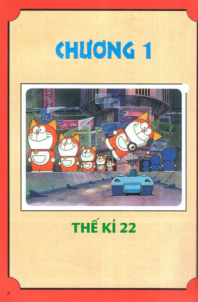 DORAEMON TRANH TRUYỆN MÀU-NĂM 2112 DORAEMON RA ĐỜI