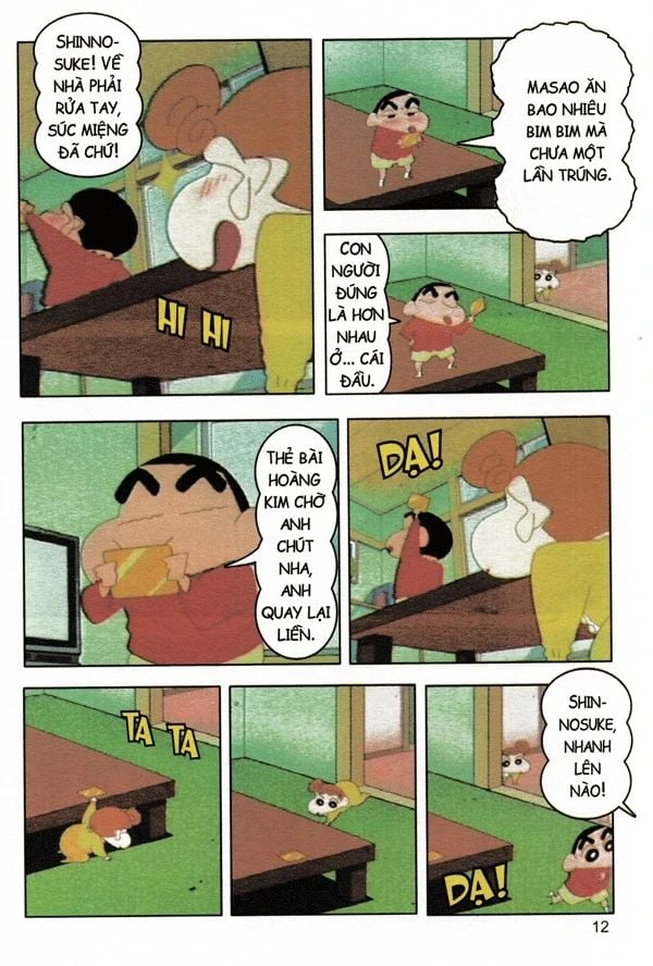 SHIN CẬU BÉ BÚT CHÌ T7-HOẠT HÌNH MÀU