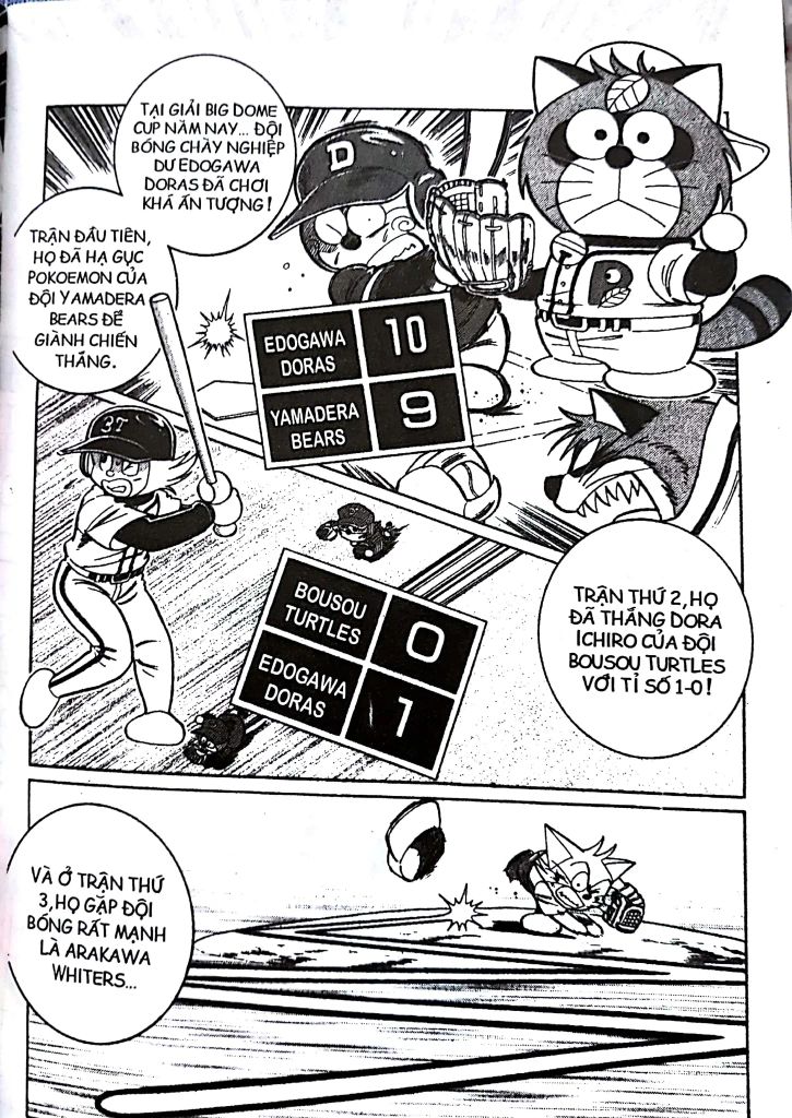 DORAEMON BÓNG CHÀY T4