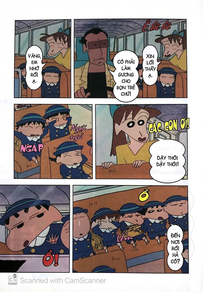 SHIN CẬU BÉ BÚT CHÌ T25-HOẠT HÌNH MÀU