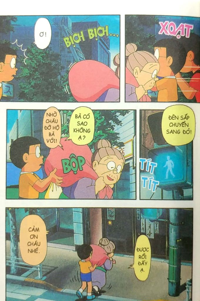 DORAEMON TRANH TRUYỆN MÀU-ĐÊM TRƯỚC ĐÁM CƯỚI NOBITA