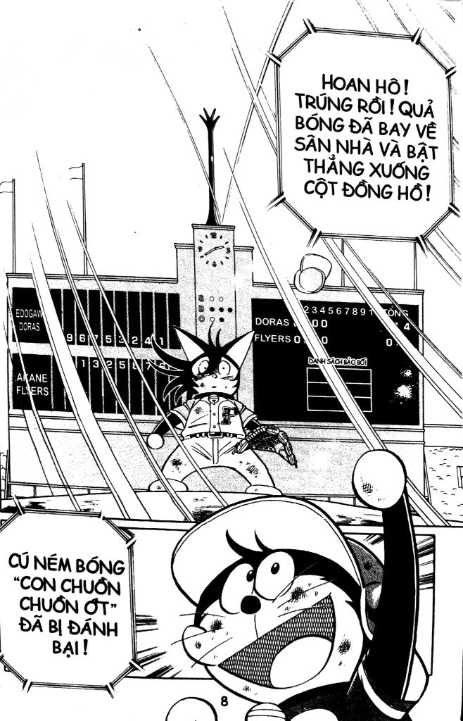 DORAEMON BÓNG CHÀY T8