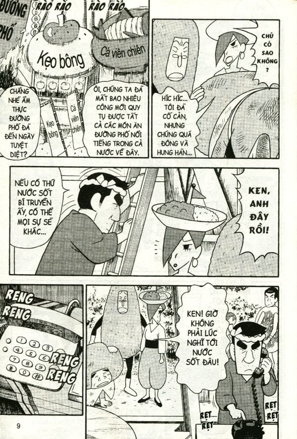 SHIN CẬU BÉ BÚT CHÌ TRUYỆN DÀI T11