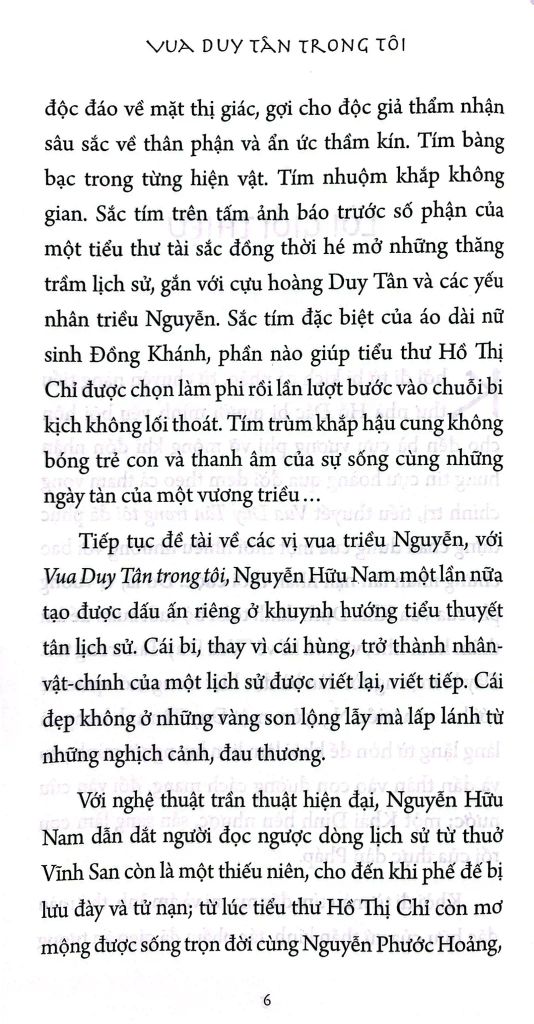 Vua Duy Tân Trong Tôi