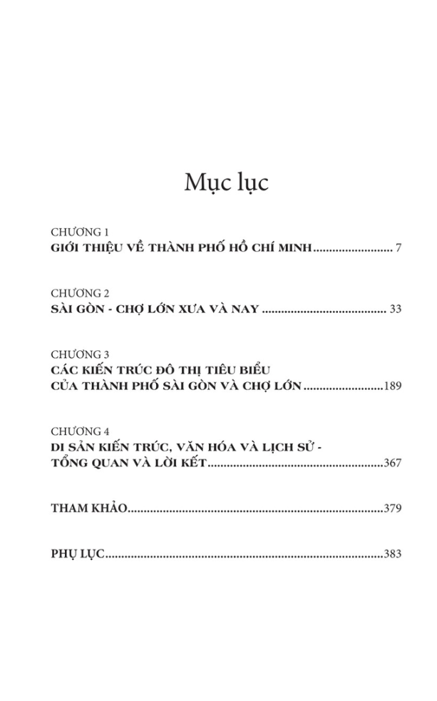 Kiến Trúc Đô Thị Và Cảnh Quan Sài Gòn Chợ Lớn Xưa Và Nay