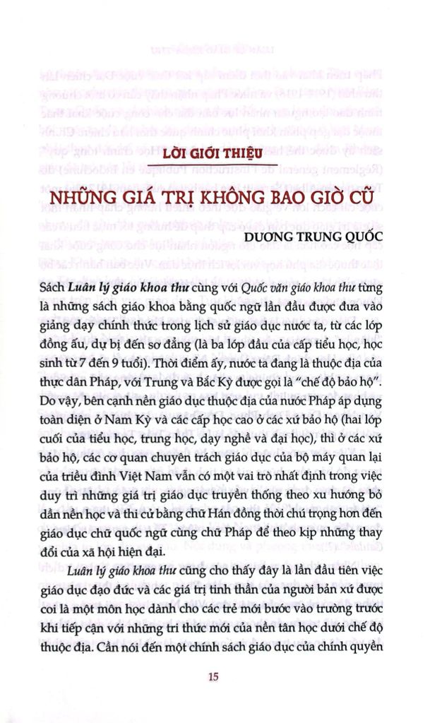 Luân Lý Giáo Khoa Thư