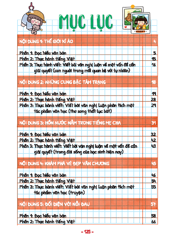 TAKE NOTE VĂN 9-THEO CHƯƠNG TRÌNH SGK MỚI NHẤT