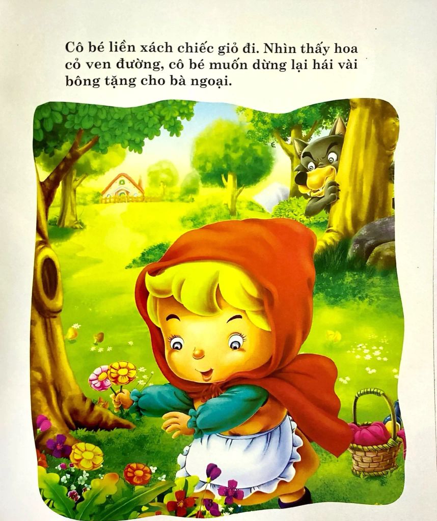 TRUYỆN CỔ TÍCH HAY NHẤT THẾ GIỚI - CÔ BÉ QUÀNG KHĂN ĐỎ