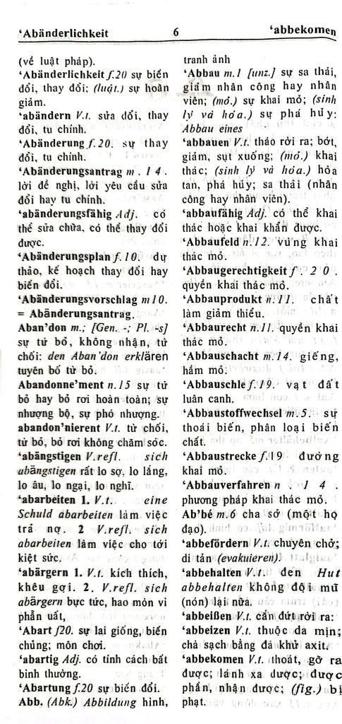 Từ Điển Đức-Việt