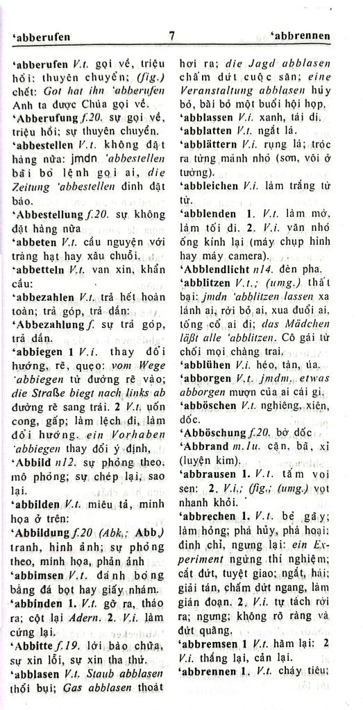 Từ Điển Đức-Việt