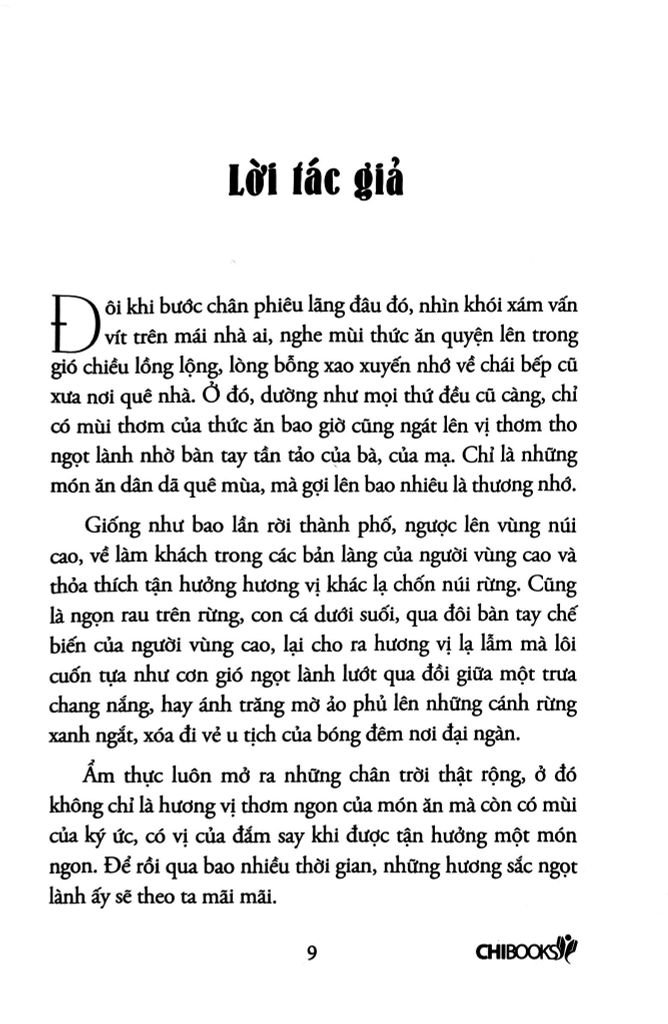 Vị Quê Thương Nhớ