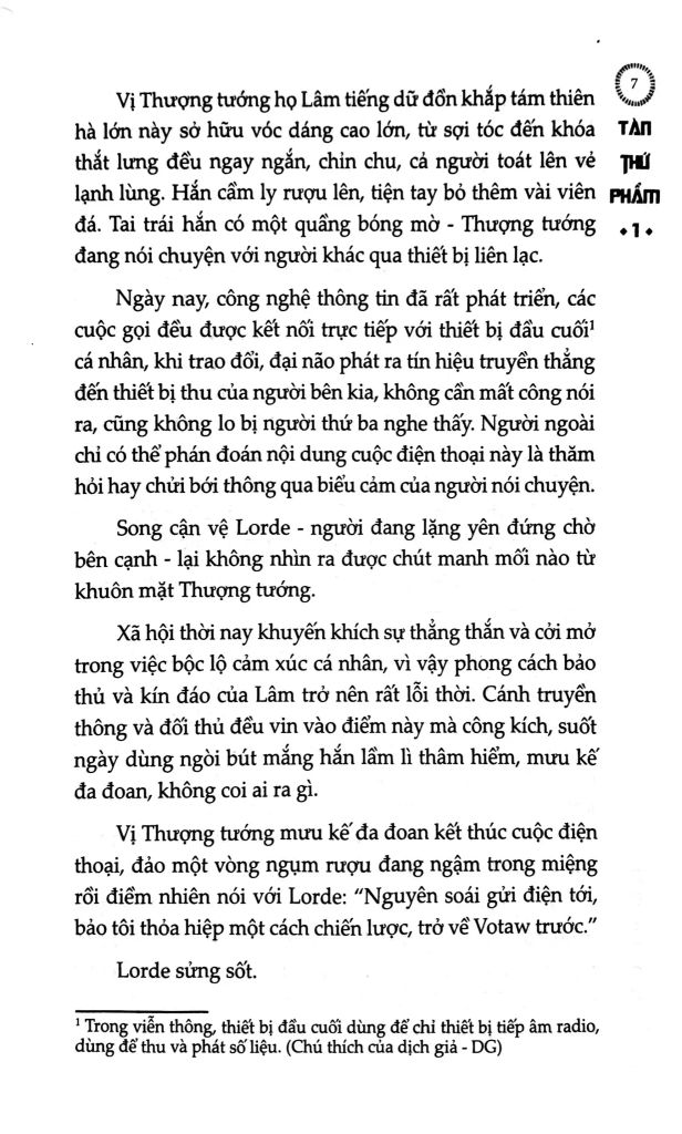 TÀN THỨ PHẨM - TẬP 1